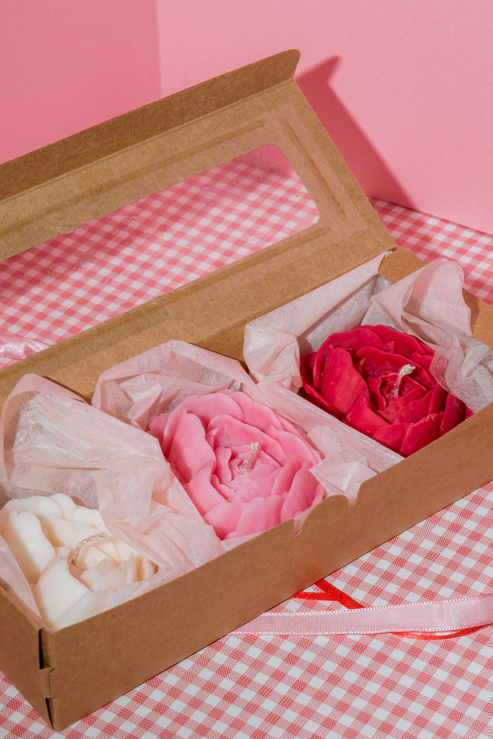 Flower Candle Set