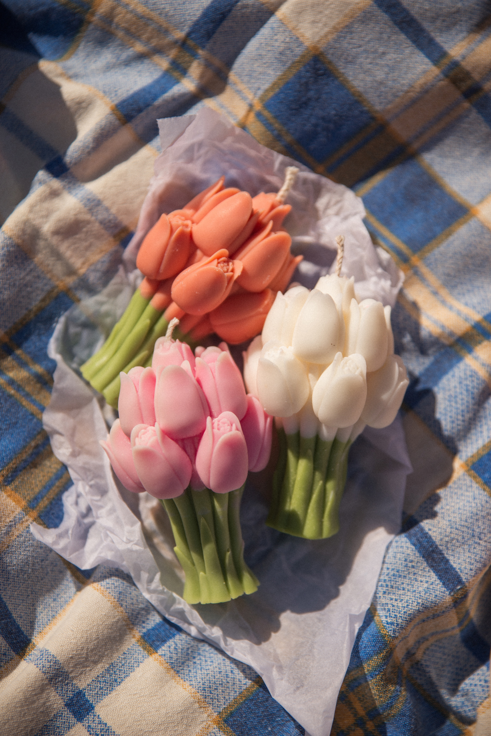 Tulip Bouquet Candles