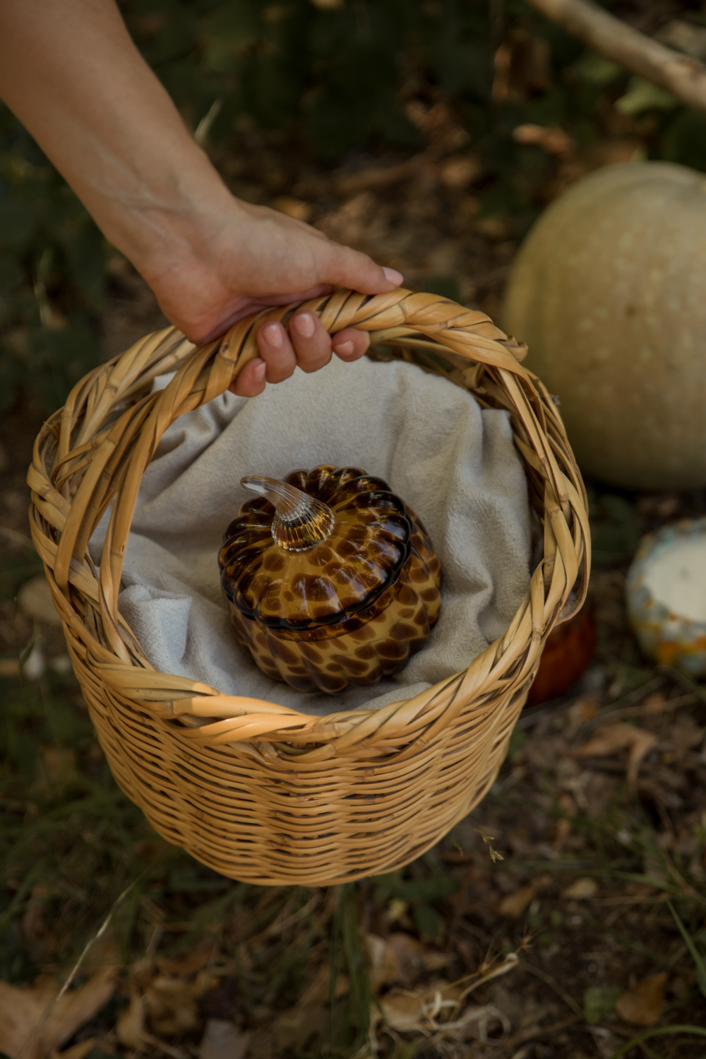 Glass Pumpkin Candle – Limited Edition