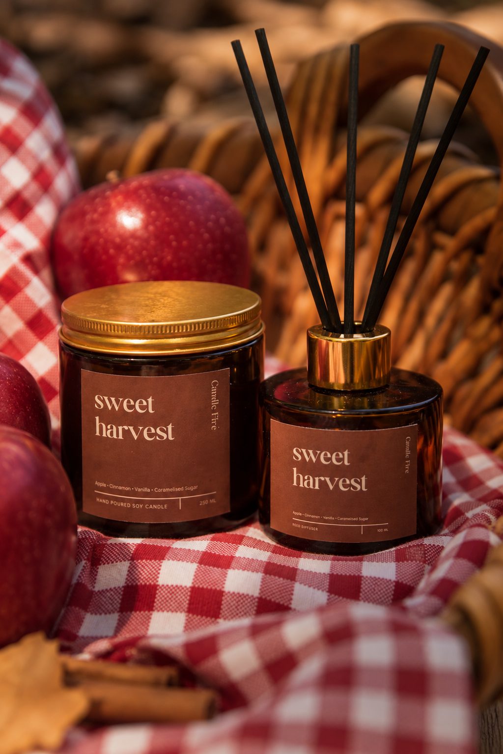 Autumn Home Bundle: Candle + Diffuser